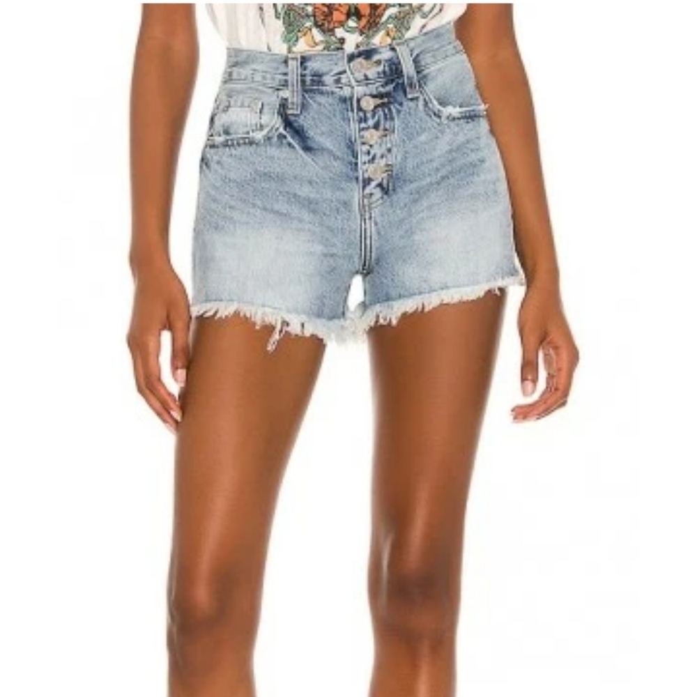 PISTOLA Nova Relaxed High Rise Cut Off Short, Sz 31